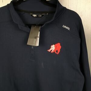 UNRL Outbound Quarter Zip USA Olympic Hockey Mens Medium NWT Miracle NHL Light